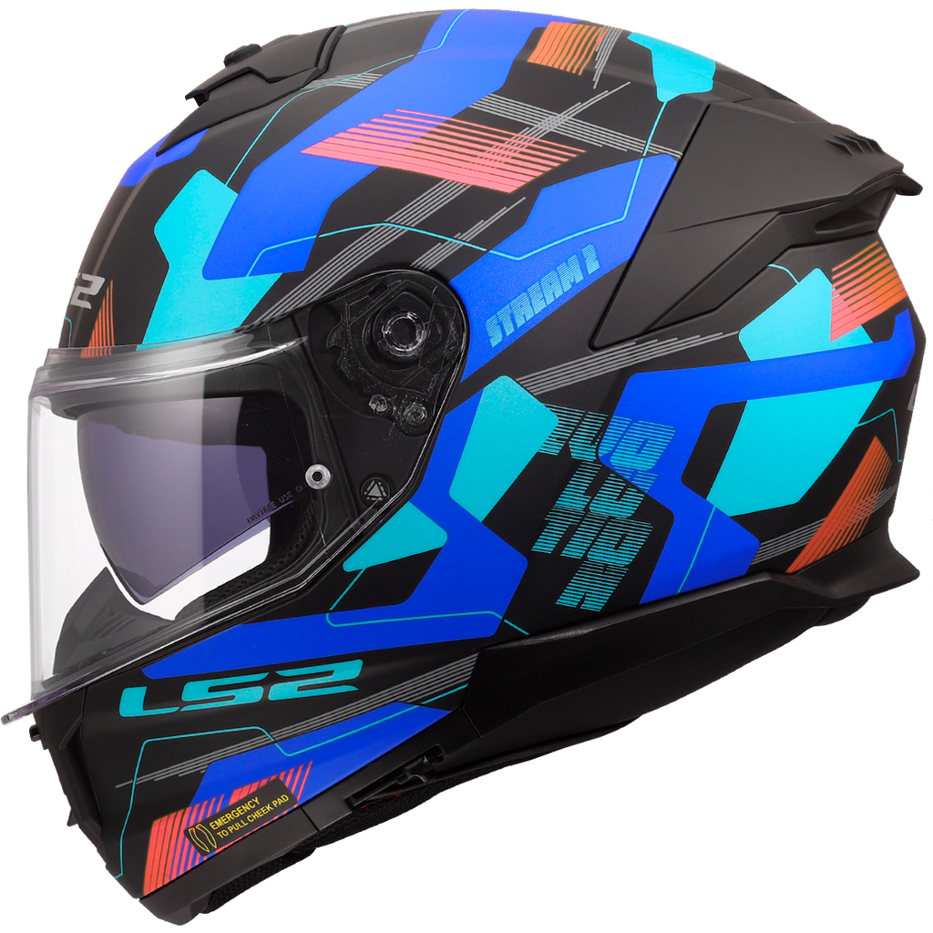 LS2 FF808 STREAM II MIKA BLUE-06 Negro
