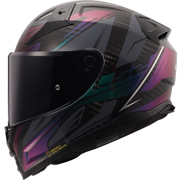 [1681154053XL] Casco Moto Integral LS2 FF811 Vector II C Savage Chameleon (3XL)