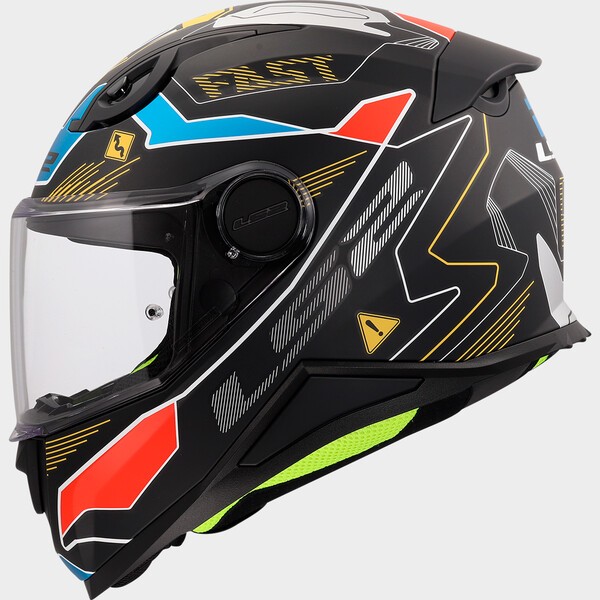 Casco Moto Integral LS2 FF812 Kid Zero Gris Rojo