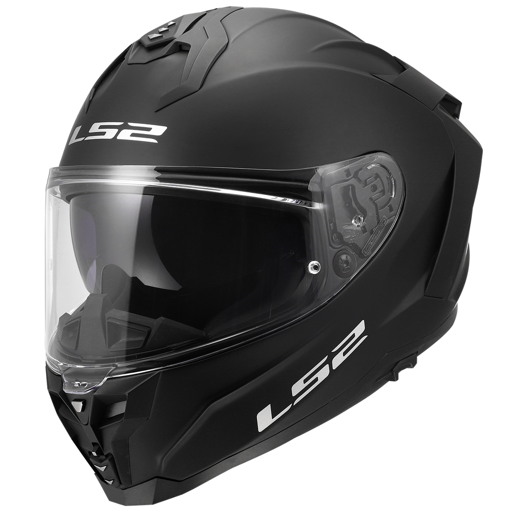 LS2 FF817 CHALLENGER II SOLID Mate Negro