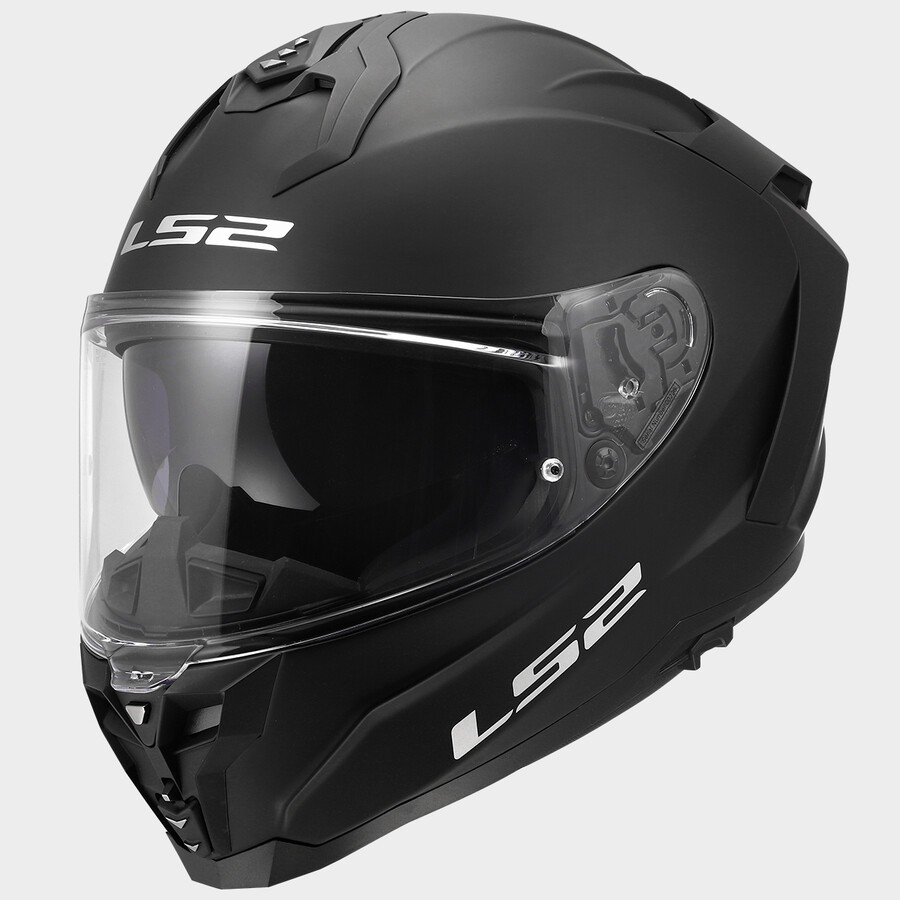Casco Moto Integral LS2 FF817 Challenger II Sólido Mate Negro