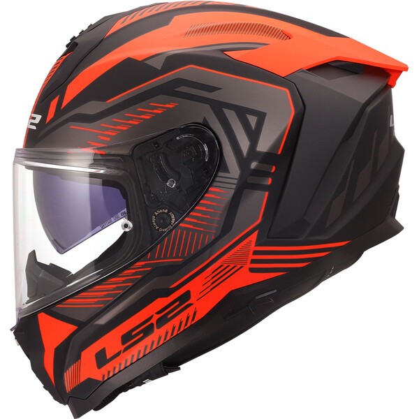 [1681703313XL] Casco Moto Integral LS2 FF817 Challenger II Dravix Rojo (3XL)