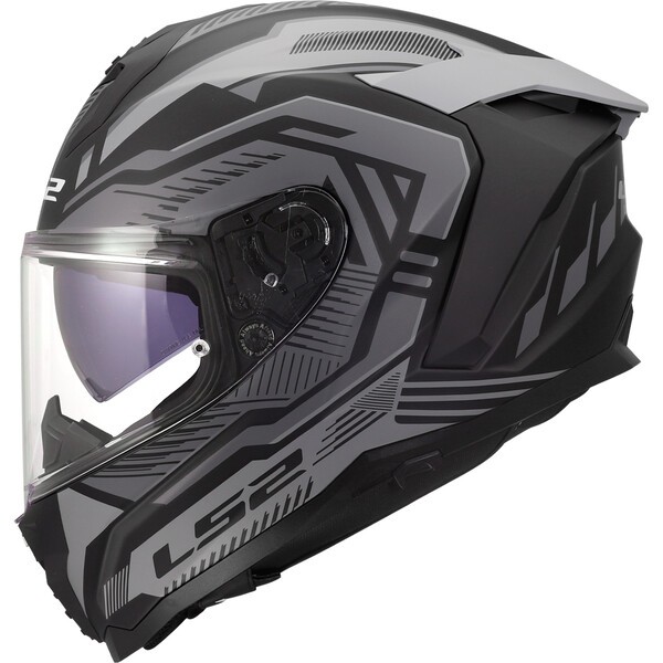 [1681703653XL] Casco Moto Integral LS2 FF817 Challenger II Dravix Gris (3XL)