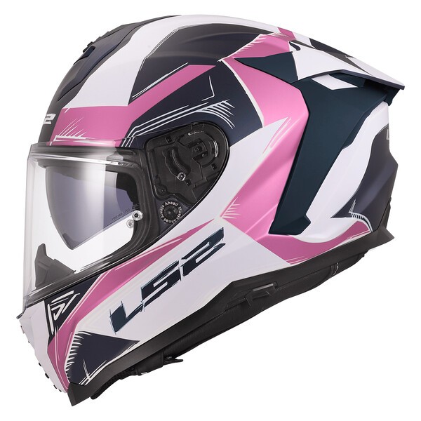 [1681704733XL] Casco Moto Integral LS2 FF817 Challenger II Flaman Lavender (3XL)