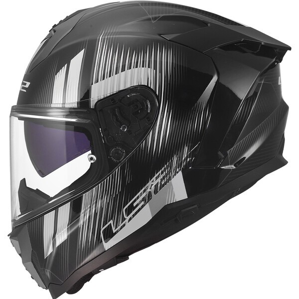 [1681705123XL] Casco Moto Integral LS2 FF817 Challenger II Nitro Negro Gris (3XL)