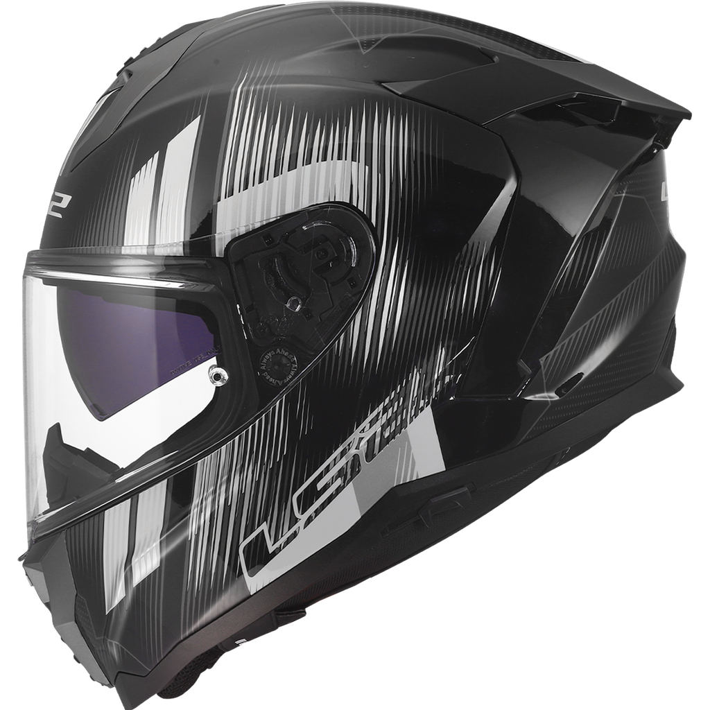 [1681705123XL] LS2 FF817 CHALLENGER II NITRO Negro Gris (3XL)