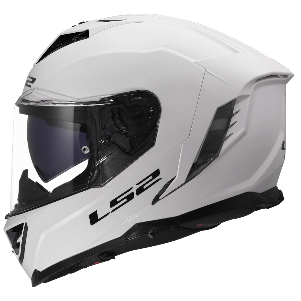 LS2 FF818 STORM III SOLID Brillo Blanco