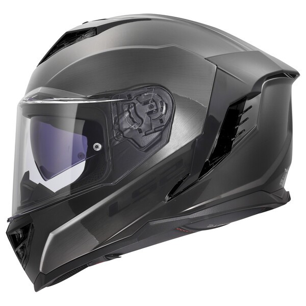 Casco Moto Integral LS2 FF818 Storm III Jeans Titanio