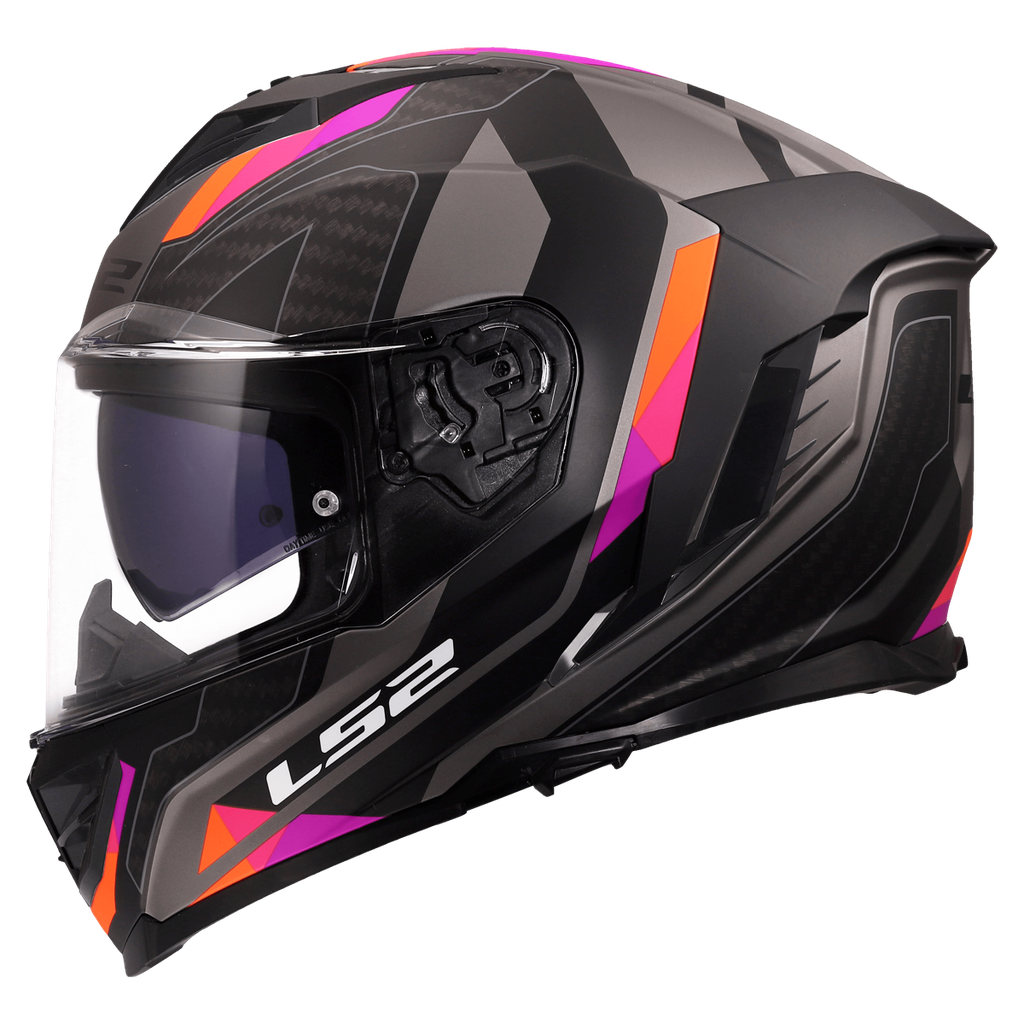 LS2 FF818 STORM III SPORTY Gris Morado