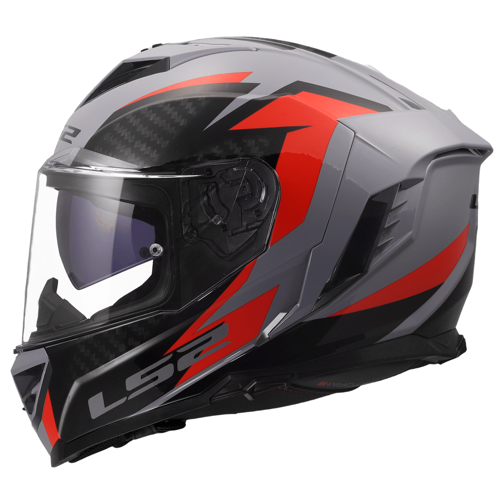 [1681805063XL] LS2 FF818 STORM III DYNAMO Gris Rojo (3XL)