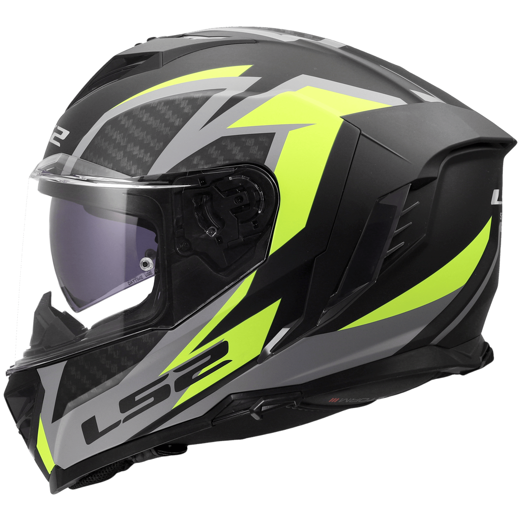 [1681805113XL] LS2 FF818 STORM III DYNAMO H-V Negro Amarillo (3XL)
