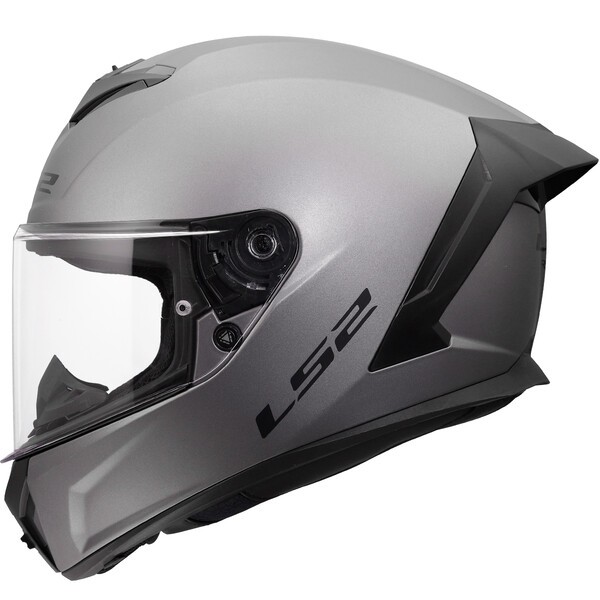 [1682000073XL] Casco Moto Integral LS2 FF820 Rapid III Sólido Mate Titanio (3XL)