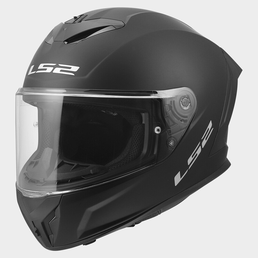 [1682000113XL] LS2 FF820 RAPID III SOLID Mate Negro (3XL)