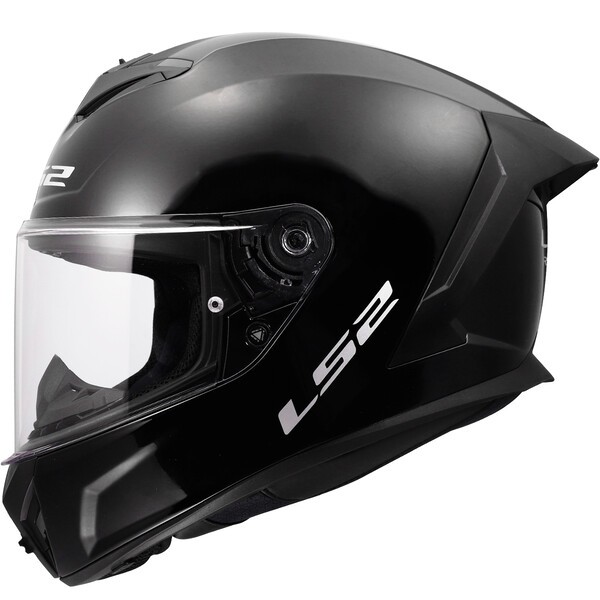 [1682000123XL] Casco Moto Integral LS2 FF820 Rapid III Sólido Brillo Negro (3XL)
