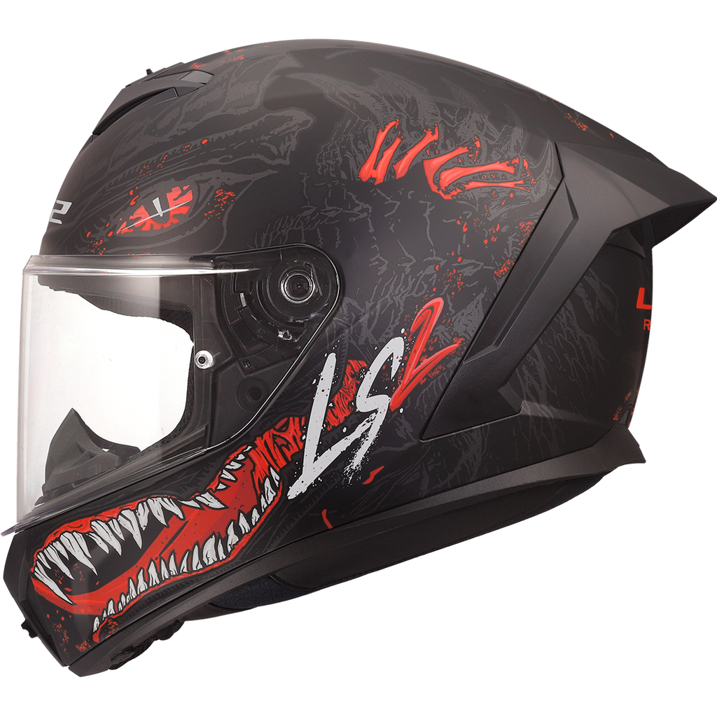 LS2 FF820 RAPID III KAIJU II Negro Rojo