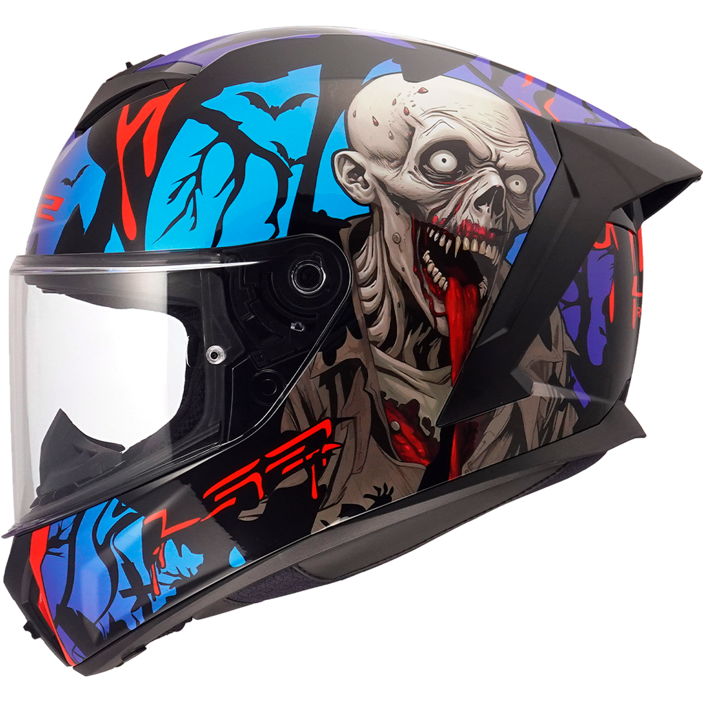 LS2 FF820 RAPID III ZOMBIE II Negro Rojo
