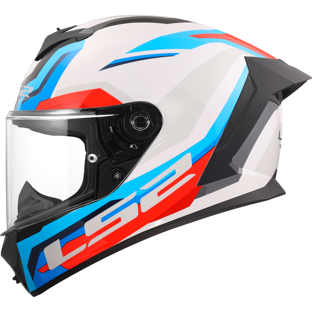 [1682008023XL] LS2 FF820 RAPID III HYPER Blanco Azul (3XL)
