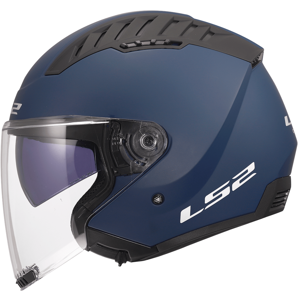 [366001023L] LS2 OF600 COPTER II SOLID NAVY BLUE-06 Mate (L)