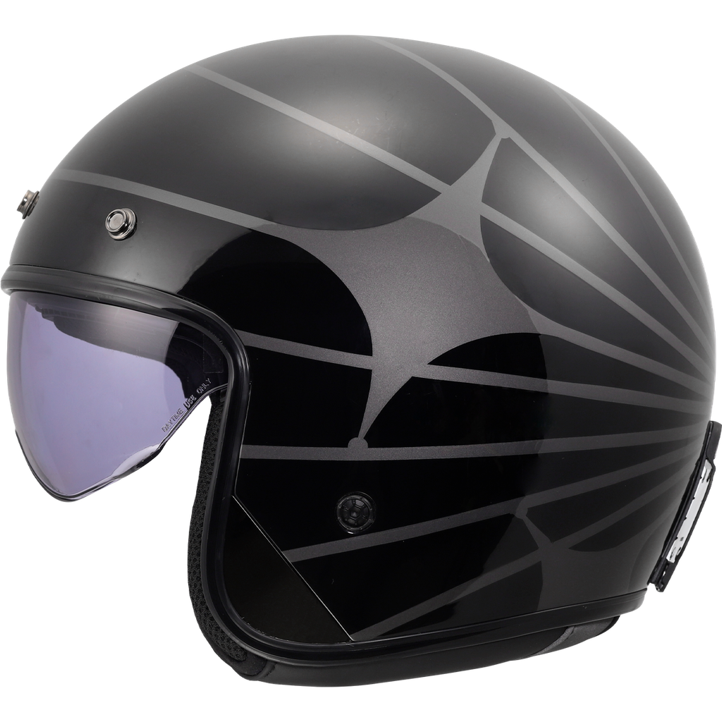 LS2 OF601 BOB II COSMIC GREY-06 Negro