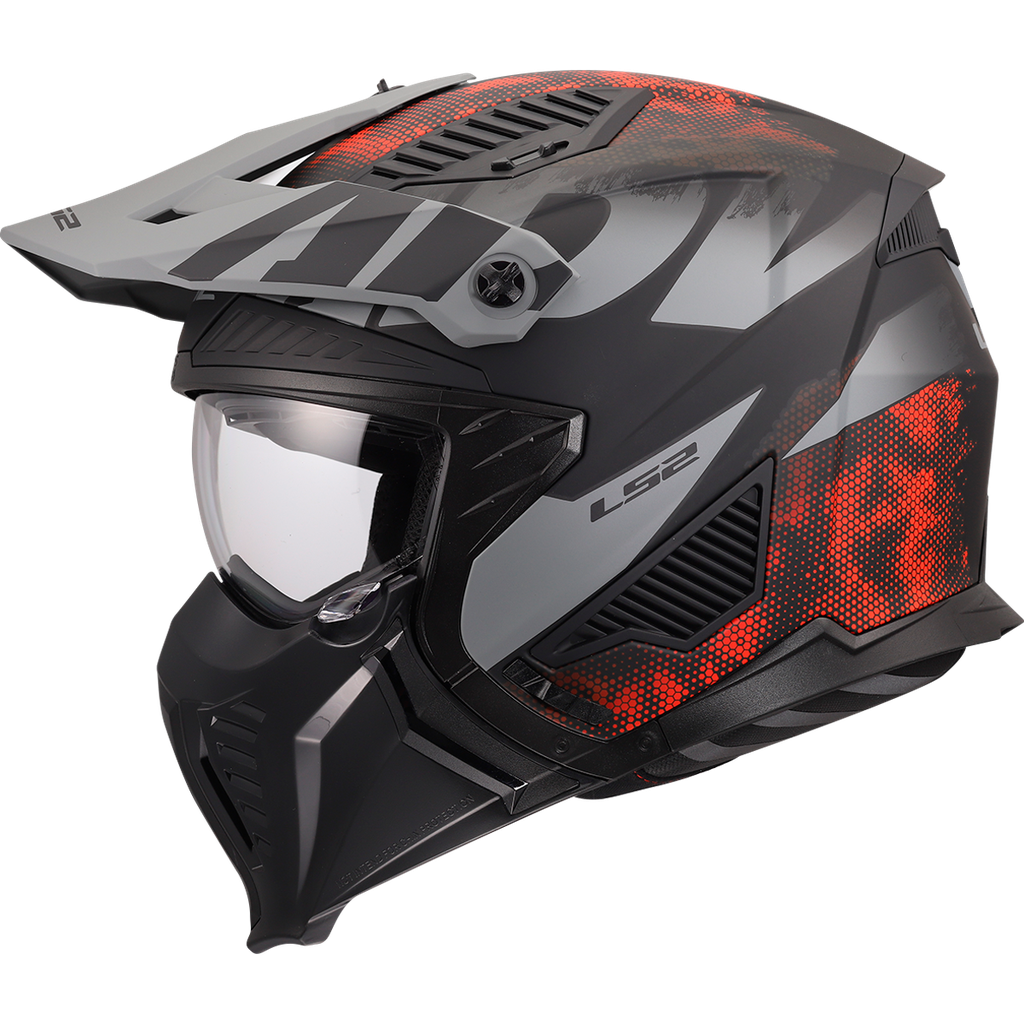 [366062531L] LS2 OF606 DRIFTER GAS RED-06 Gris (L)