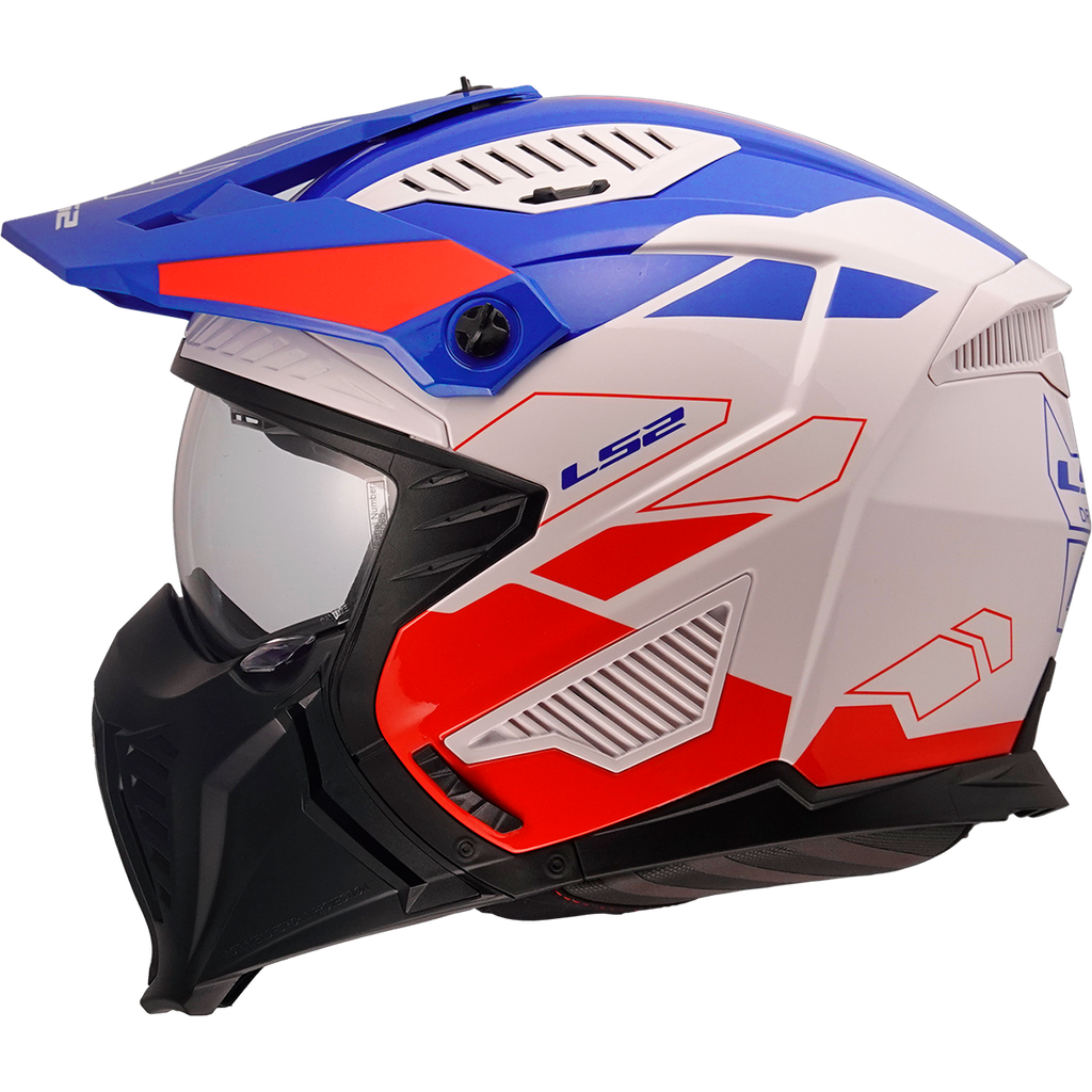 [366062602L] LS2 OF606 DRIFTER TREK RED-06 Blanco Azul (L)
