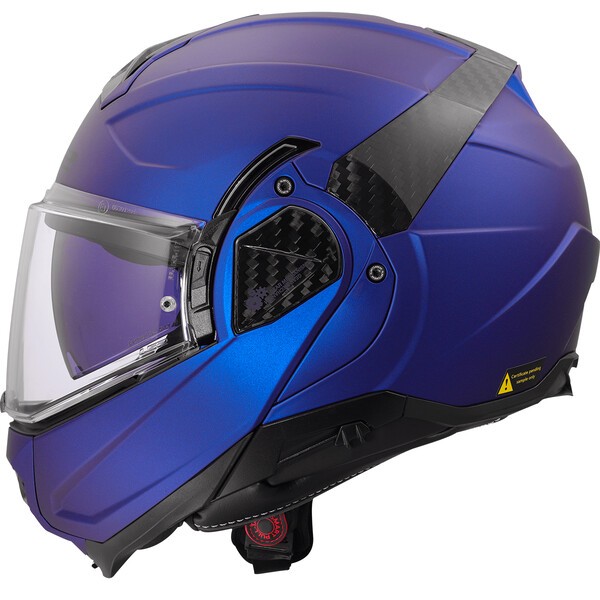 Casco Moto Modular LS2 FF910 Advant II Sólido Mate Navy Azul