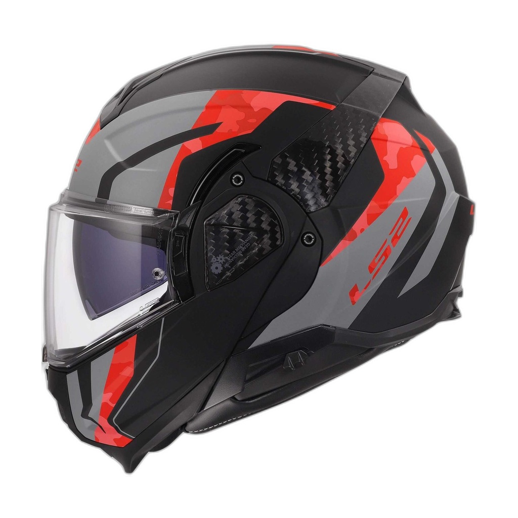 [569102032XXS] Casco Moto Modular LS2 FF910 Advant II Astral Rojo