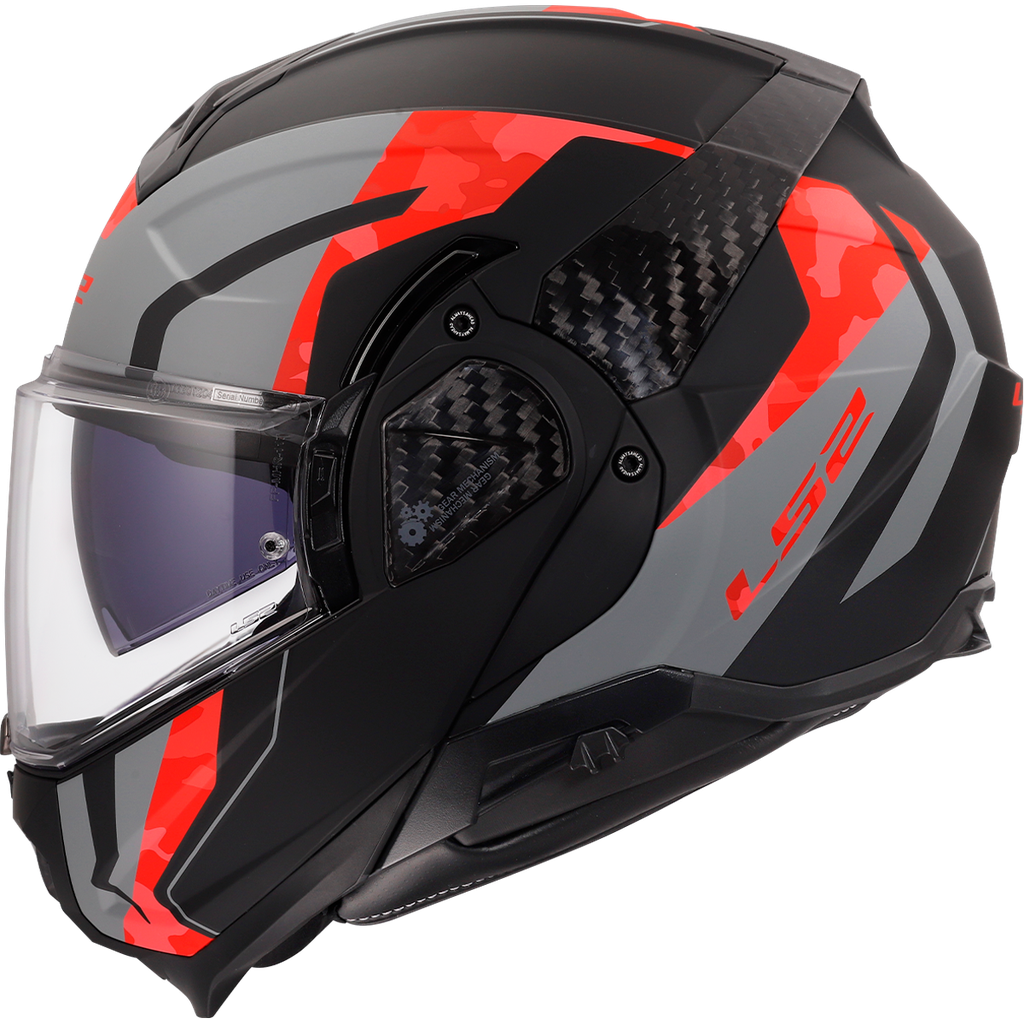 LS2 FF910 ADVANT II GLIDE Negro Gris
