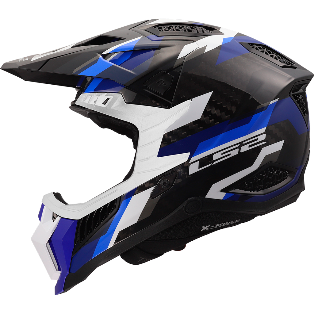 LS2 MX703 X-FORCE PHANTOM WHITE-06 Azul