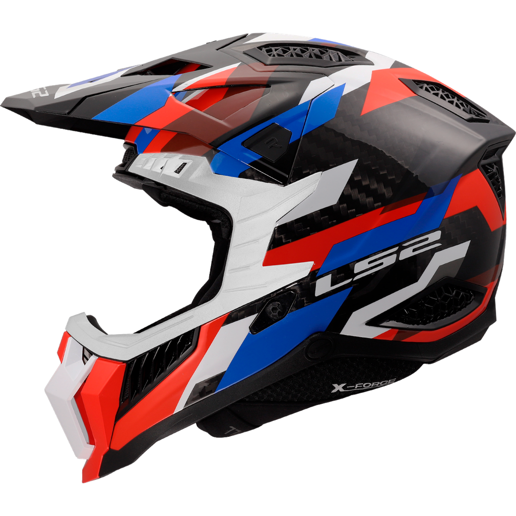 [4670325323XL] LS2 MX703 X-FORCE PHANTOM RED-06 Blanco Azul (3XL)