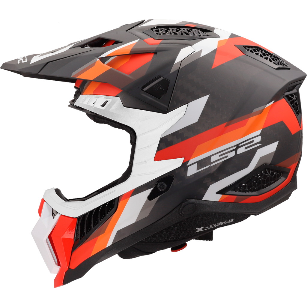 LS2 MX703 X-FORCE PHANTOM RED-06 Naranja