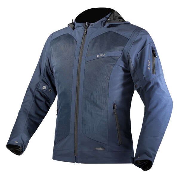 [64300S00233XL] LS2 Bolton Air Lady Jacket Dark Blue (3XL)
