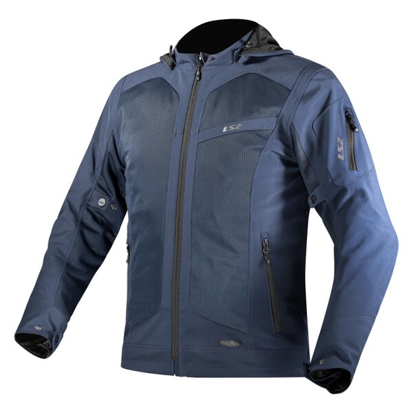 [64300S01233XL] Chaqueta Moto LS2 Bolton Air Hombre Oscuro Azul (3XL)