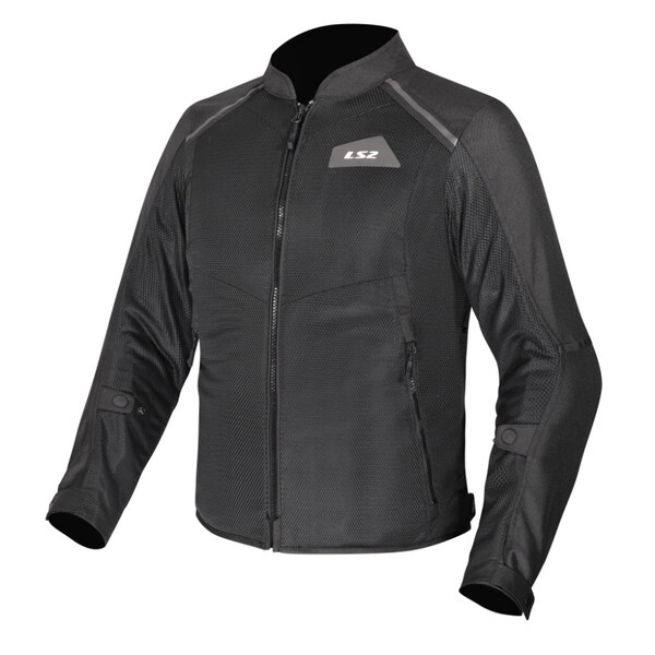 [64330S01123XL] LS2 Breeze Man Jacket Black (3XL)