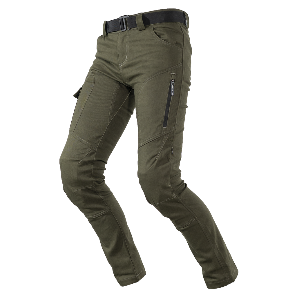 [65030C0162S] LS2 STRAIGHT MAN PANT OLIVE GREEN (S)