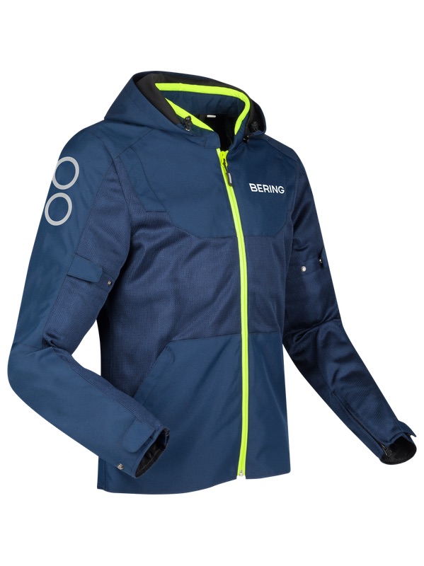 [BTB2047S] Bering Jacket PROFIL Navy/Fluo (S)