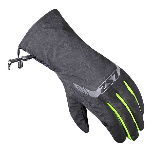 Guantes LS2 THERMORAIN H-V Negro Amarillo