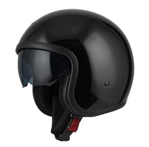 Casco Jet NZI Rolling 4 Sun Negro