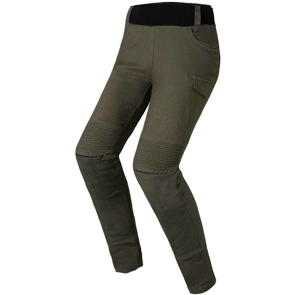 [65020C0062XS] LS2 ROUTER LADY PANT OLIVE GREEN (XS)