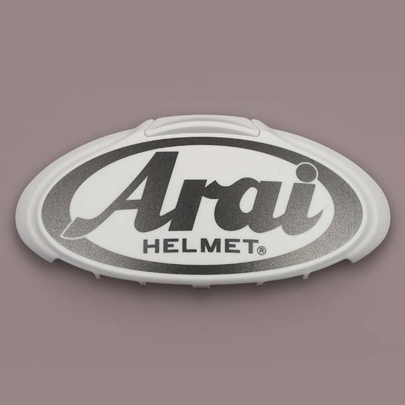 ARAI Ventilación superior ARAI 3D LOGO, Blanco Diamante Blanco
