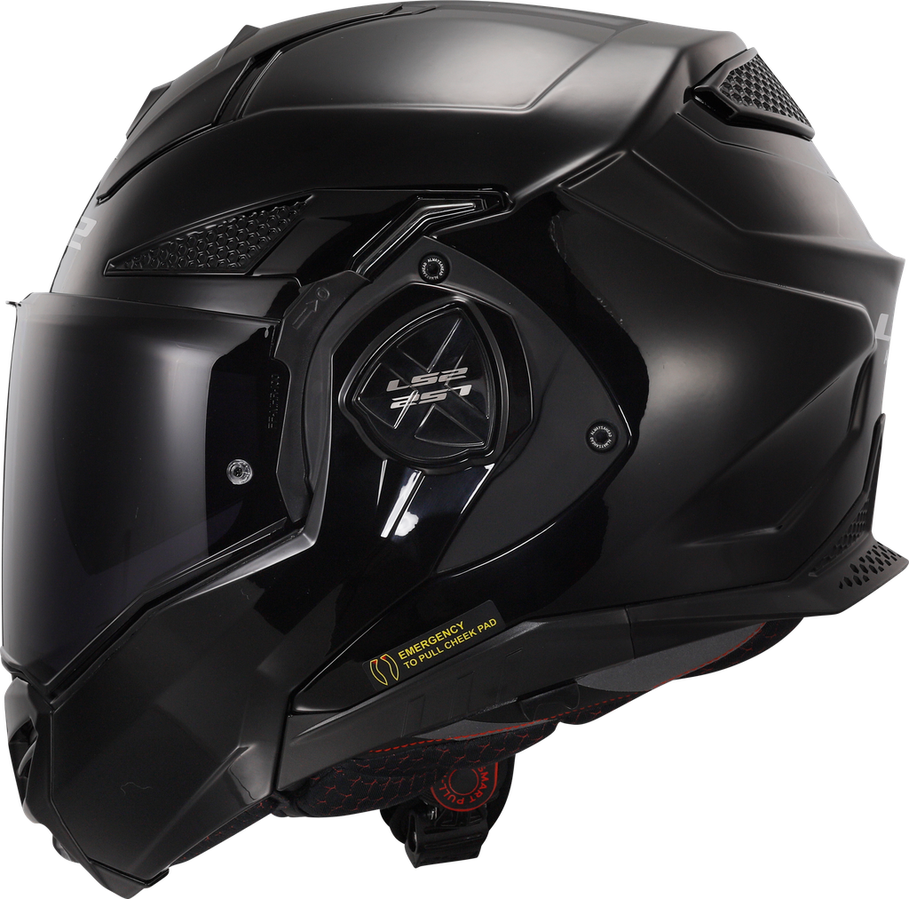 LS2 FF901 ADVANT X SOLID BLACK-06 Brillo