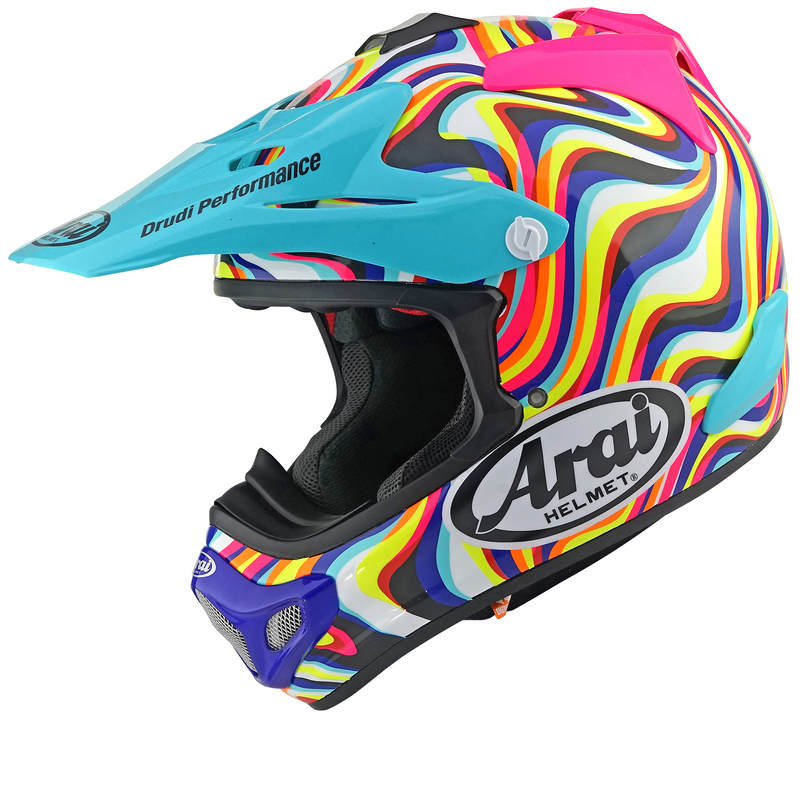 ARAI Casco ARAI MX-V EVO Stream - Rosa - L Rosa