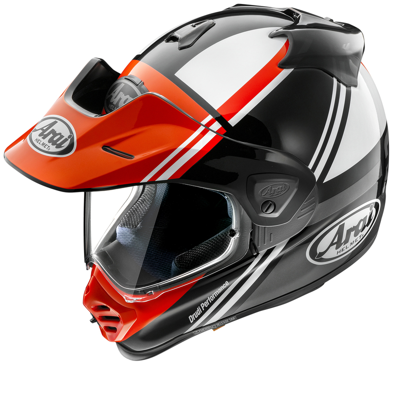 [184-0308-05] ARAI Casco ARAI TOUR-X5 Cosmic - rojo - XL Rojo