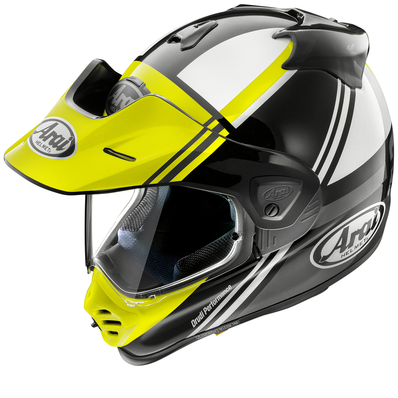 ARAI Casco ARAI TOUR-X5 Cosmic - Amarillo flúor - L Amarillo & Amarillo flúor