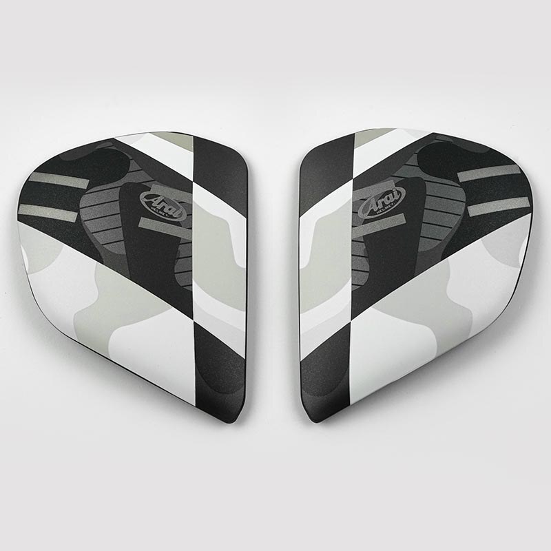 ARAI Cubiertas laterales ARAI PATCH Blanco (Compatible sistema VAS-V) Blanco