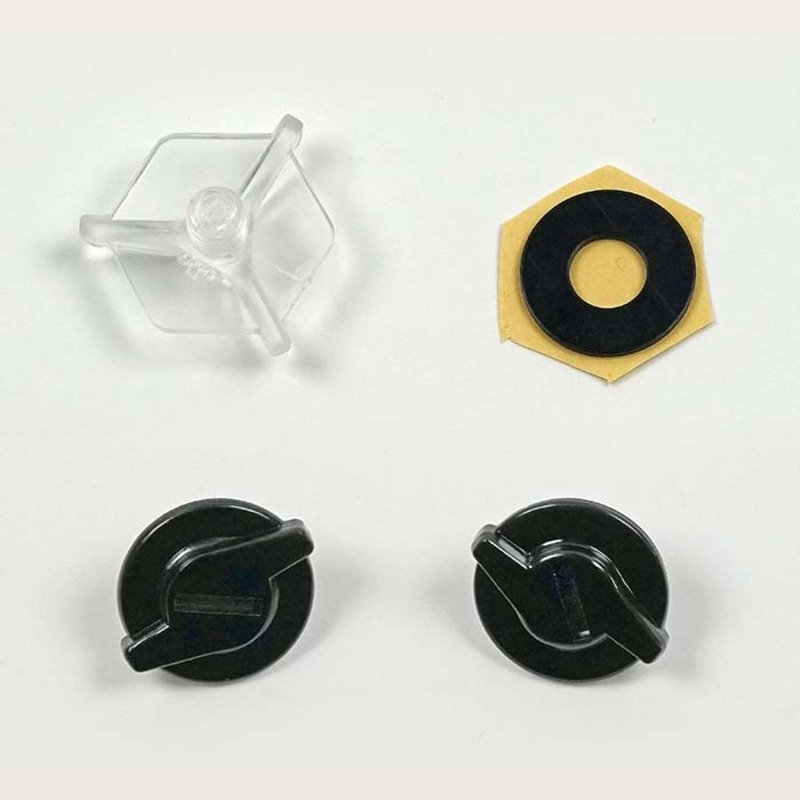 [55112481] ARAI Kit de tornillos ARAI (MX-V/VX-3/PENTA/PENTA PRO), Negro Negro