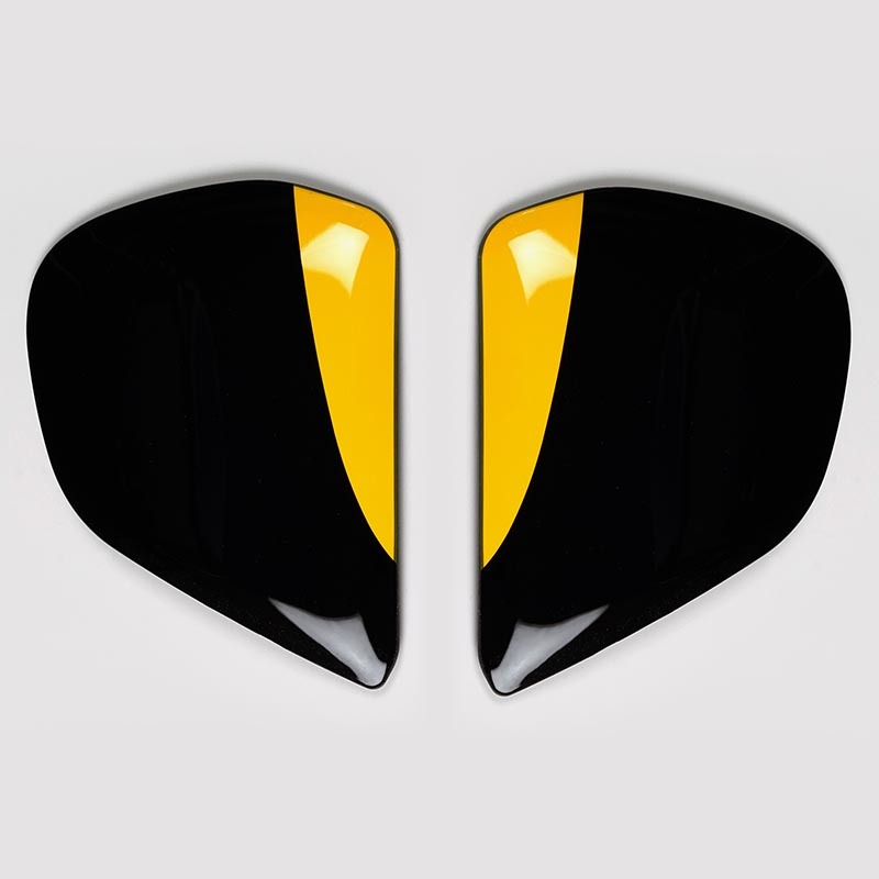 [55025450] ARAI Cubiertas laterales ARAI ROBERTS Amarillo (Compatible sistema VAS-V) Amarillo