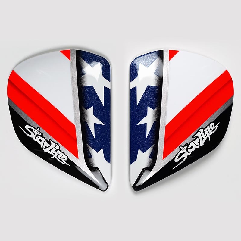 ARAI Cubiertas laterales ARAI HAYDEN Réplica (Compatible sistema VAS-V) Réplica