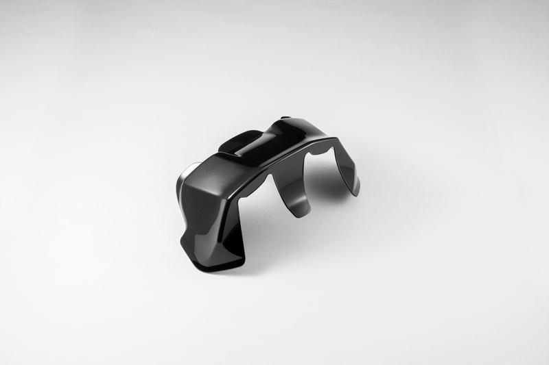 ARAI Spoiler ARAI DF-X2 Racing, Negro Diamante Negro