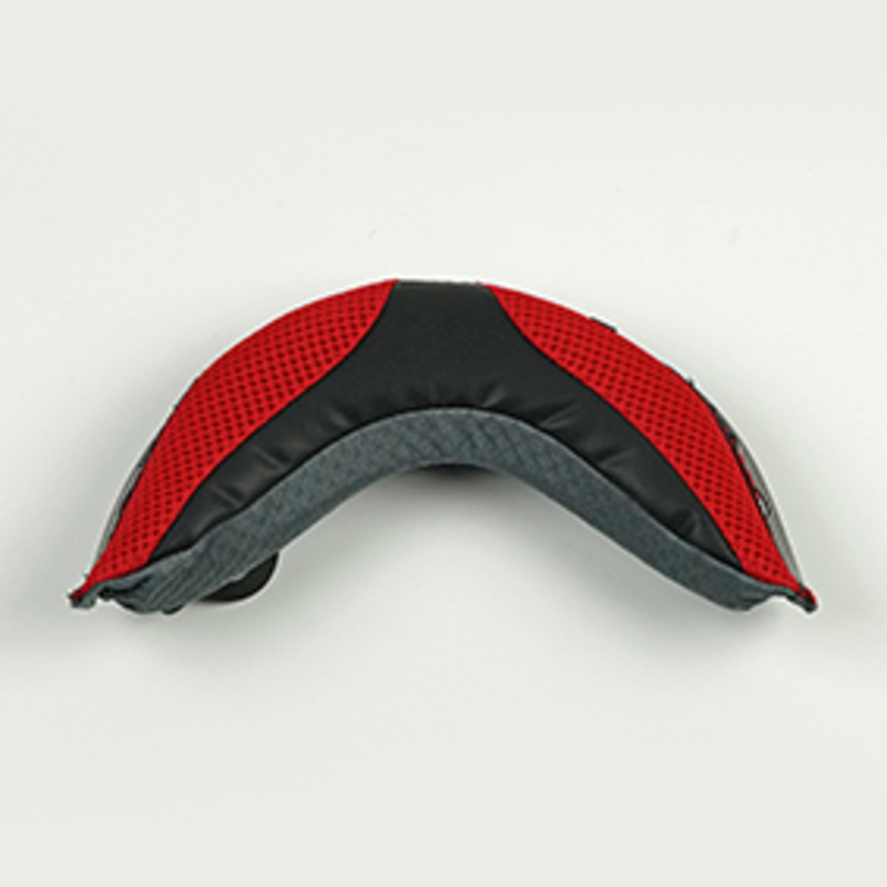 ARAI Collarín ARAI (Casco MX-V), Gris/Rojo, Talla M/L